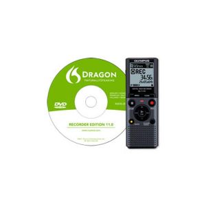 Olympus Digitaler Rekorder mit Spracherkennung VN-711 PC DNS