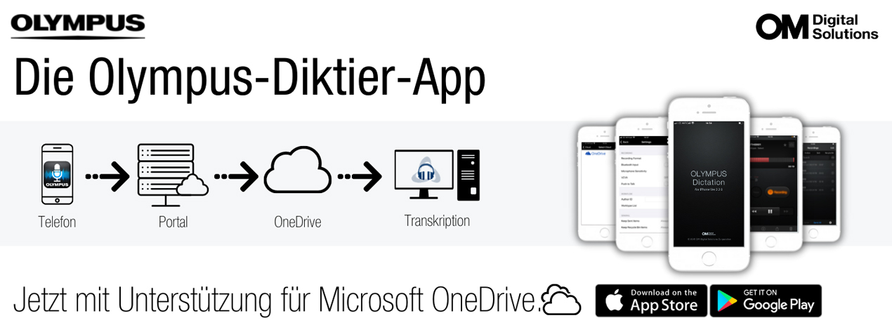 Olympus Diktier App ODDS