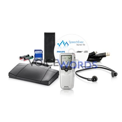 Diktiergert + Wiedergabeset Philips Digitales Starter Kit 9398