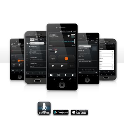 Olympus Diktiergeräte App