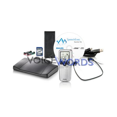 Diktiergert + Wiedergabeset Philips Digitales Starter Kit 9397