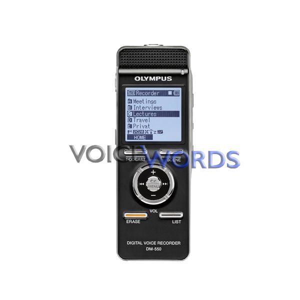 Digitaler Rekorder Olympus Digitaler Rekorder Dm 550 Digitales Notizbuch Voice Words
