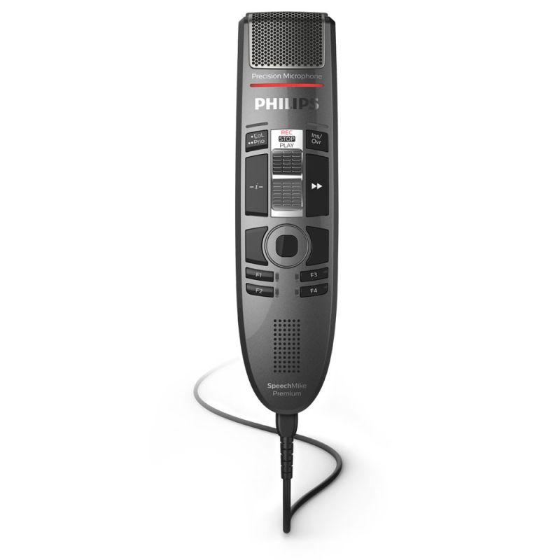 Diktiermikrofon von Philips Touch Schiebeschalter SpeechMike Premium SMP3710 