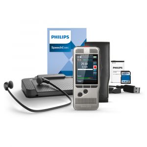 Diktiergert und Fuschalter Philips Starterkit DPM7700