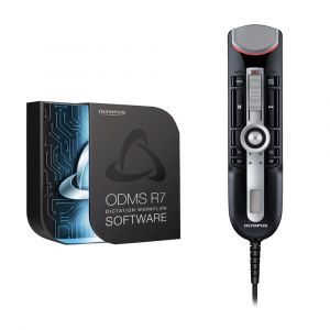 Olympus RecMic RM-4110S USB Diktiermikrofon mit ODMS 7 Diktiersoftware