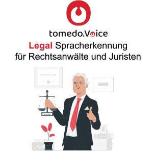 tomedo.Voice Legal - Spracherkennung fr Rechtsanwlte und Juristen fr MacOS (Apple Computer)